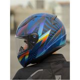 Rapıd 2 Optık Mat Mavı-Mor Kask