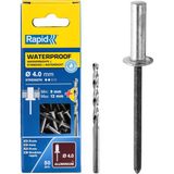 Rapid Perçin4.8X14 mm Su Geçirmez Matkap Ucu