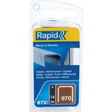 Rapid Zımba Teli 970 Serisi 14 mm Galvaniz Kaplı Farklı Nokta (1 PKT/672 Adet) - 40109599