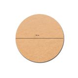 Rapithwin 1 Adet 45 Cm Çap 3 Mm (2.7 MM) Ham Mdf Daire Plaka Supla Tabanı