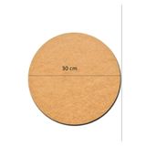 Rapithwin 12 Adet 30 Cm Çap 3 Mm (2.7 MM) Ham Mdf Duralit Daire Plaka Supla Tabanı