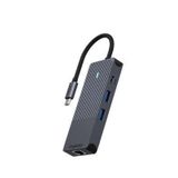 Rapoo 11412 UCM-2004 8 in 1 USB-C Çoklu HDMI Adaptör