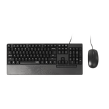 Rapoo NX2000 USB Kablolu Ergonomik Q Türkçe Klavye ile Optik Mouse Set