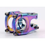 Raptor As-07 Alüminyum Gidon Boğazı 31,8 Mm Bisiklet Gidon Boğazı Oil Slick Rainbow Gidon Boğaz