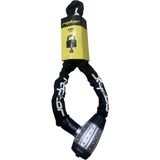 Raptor Bisiklet Anahtarlı Zincir Kilit 90CM - 6mm Kalınlık - Siyah
