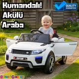 Raptor Gt Beyaz Uzaktan Kumandalı 4X2 12 Volt Akülü Araba - Rc Land Rover Akülü Araba Range Rover