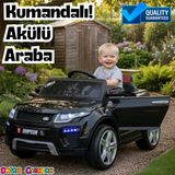Raptor Gt Siyah Uzaktan Kumandalı 4X2 12 Volt Akülü Araba - Rc Land Rover Akülü Araba Range Rover
