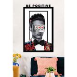 Rarartbe Positive Metal Poster - Dekoratif Metal Duvar Tablosu - 40X63 Cm