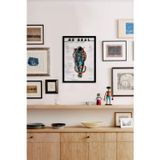 Rarartbe Real Metal Poster - Dekoratif Metal Duvar Tablosu - 48X67 Cm