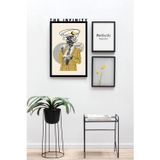 Rarartınfinity Siyah Metal Çerçeveli Poster - Dekoratif Tablo - The Infinity