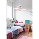 Rarossa Bonna Modern Tekli Pembe Sarkıt LED Beyaz Power Ledli Salon Mutfak Oda Hol Ledli Avize - 1