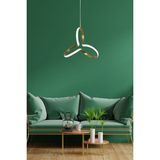 Rarossa Clover Eskitme Tekli Sarkıt LED Beyaz Işık Ultra Ledli Salon Mutfak Oda Hol Ledli Avize - 1