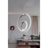 Rarossa Orjin Gri Tekli Sarkıt LED Beyaz Işık Ultra Ledli Salon Mutfak Oda Hol Ledli Avize - 1