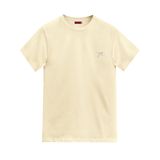Raru Agnitio Ekru %100 Pamuk Erkek T-shirt