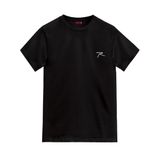Raru AGNITIO Erkek Pamuklu Siyah Günlük T-shirt