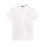 Raru AGNITIO Pamuklu Beyaz Günlük Erkek T-shirt