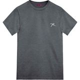 Raru Erkek %100 Pamuk T-Shirt Agnıtıo Antrasit Melanj - XL