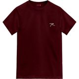 Raru Erkek %100 Pamuk T-Shirt Agnıtıo Bordo - XL
