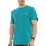 Raru Erkek %100 Pamuk T-Shirt Gravıs Mint - XL - Yeşil