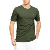 Raru Erkek %100 Pamuk T-Shirt PATEO HAKİ