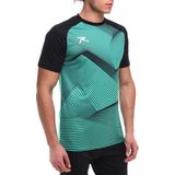 Raru Erkek Baskılı T-Shirt Justa Yeşil - 2XL