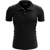 Raru Erkek Polo T-Shirt Astrum - Siyah