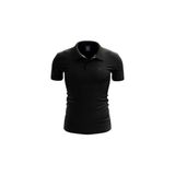Raru Erkek Polo T-Shirt PIUS SİYAH SİYAH S