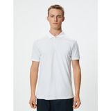 Raru Erkek Polo Yaka T-Shirt - Beyaz
