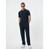 Raru Erkek Polo Yaka T-Shirt - Lacivert