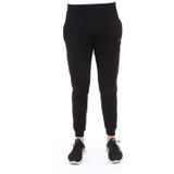 Raru Erkek Ribanalı Sweat Pantolon ZANG SİYAH SİYAH M