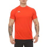 Raru Erkek T-Shirt VULCAN ORANJ ORANJ 3XL