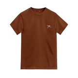 Raru Erkek%100 Pamuk T-Shirt AGNITIO KAHVERENGİ KAHVERENGİ XXL