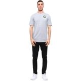 Raru Erkek%100 Pamuk T-Shirt GERA GRİ MELANJ GRİ MELANJ XL