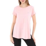 Raru Kadın %100 Pamuk T-Shirt Fumus Pembe - L
