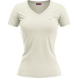Raru Kadın %100 Pamuk T-Shirt Mulıer Ekru - 2XL