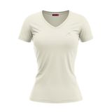 Raru Kadın %100 Pamuk T-Shirt Mulıer Ekru