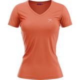 Raru Kadın %100 Pamuk T-Shirt Mulıer Oranj - 2XL