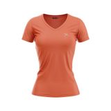 Raru Kadın %100 Pamuk T-Shirt Mulıer Oranj