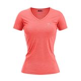 Raru Kadın %100 Pamuk T-Shirt Mulıer Pembe Melanj
