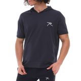 Raru Kısa Kollu Sweatshirt OCULUS LACİVERT LACİVERT L