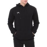 Raru Lepıdus Siyah Erkek Kapüşonlu Sweatshirt