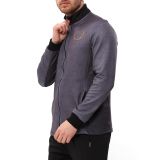 Raru Medusa Gri Erkek Fermuarlı Sweatshirt