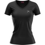 Raru Mulıer Kadın Pamuklu Günlük T-Shirt - 2XL - Siyah