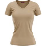 Raru Mulıer Kadın Pamuklu Günlük T-Shirt - XL - Bej
