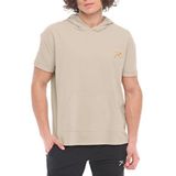 Raru Oculus Gri Erkek Kısa Kollu Sweatshirt