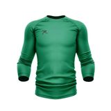 Raru Opto Uzun Kollu Yeşil M Erkek T-Shirt