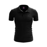 Raru Pius Siyah Polo Erkek T-shirt