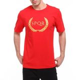 RARU S.P.Q.R Erkek%100 Pamuk T-Shirt ARES KIRMIZI KIRMIZI M