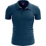 Raru Spqr Erkek Polo T-Shirt Sanctus Indigo - XL - İndigo