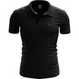 Raru Spqr Erkek Polo T-Shirt Sanctus Siyah - M
